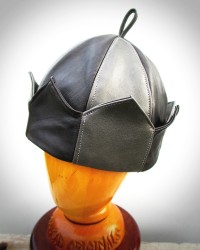 leatherhead_originals hat leather leather_hat jughead archie_comics riverdale leather_crown whoopee_cap