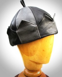 leatherhead_originals hat leather leather_hat jughead archie_comics riverdale leather_crown whoopee_cap